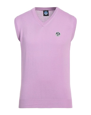 NORTH SAILS Sleeveless sweater Mauve 100% Cotton