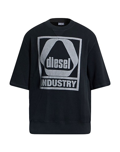 DIESEL Jumper Black 100% Cotton