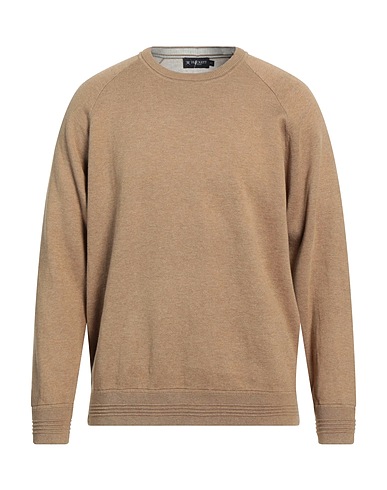 HACKETT Jumper Sand 100% Cotton