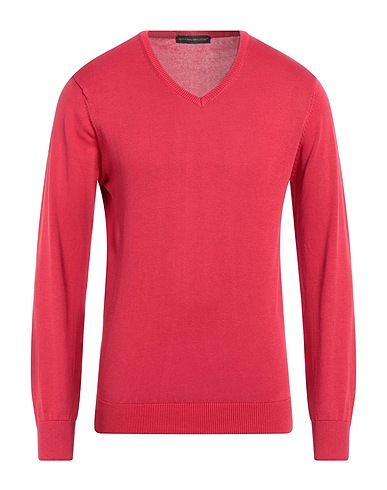 EN AVANCE Pullover Rosso 100% Cotone