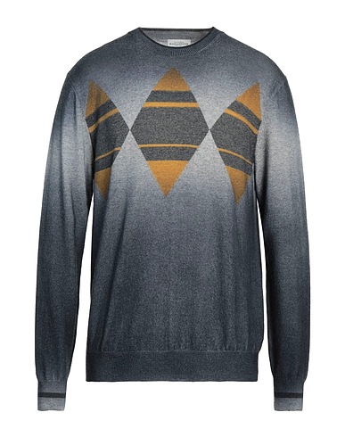 BALLANTYNE Jumper Slate blue 70% Wool, 30% Cashmere