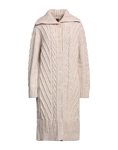 STEFANEL Cardigan Beige 50% Acrylic, 25% Wool, 25% Alpaca wool