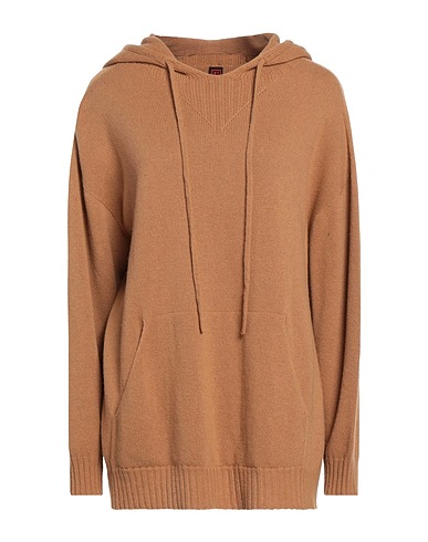 STEFANEL プルオーバー キャメル ウール 40% / レーヨン 25% / ナイロン 25% / カシミヤ 10%