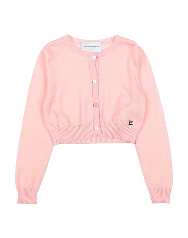 ERMANNO SCERVINO JUNIOR Cardigan Pink 100% Cotton
