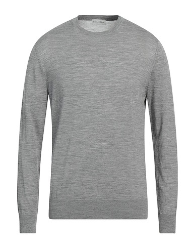 BALLANTYNE Jumper Grey 100% Wool