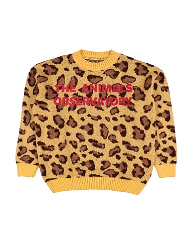 THE ANIMALS OBSERVATORY Pullover Giallo 40% Acrilico, 40% Poliammide, 20% Lana di alpaca