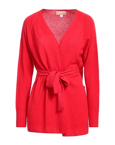 120% LINO Cardigan Red 50% Cashmere, 50% Virgin Wool
