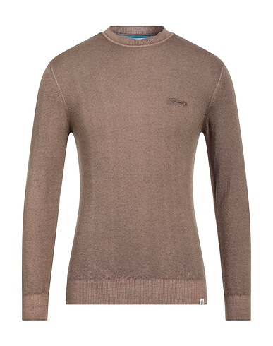 JOHNNY LAMBS Sweater Khaki 100% Wool