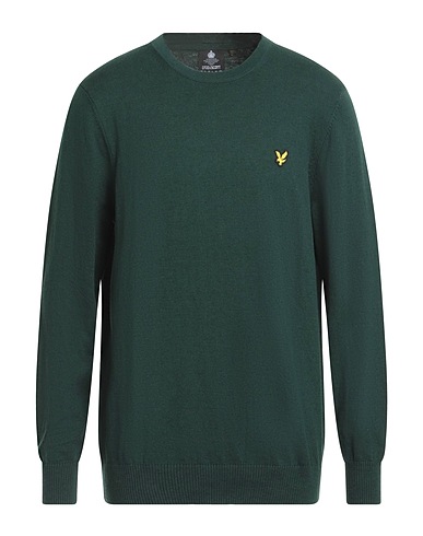 LYLE & SCOTT Pullover Verde 85% Cotone, 15% Lana