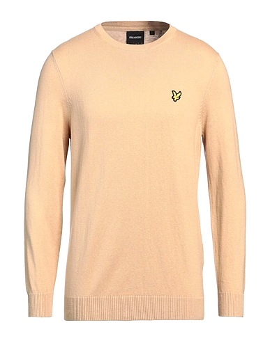 LYLE & SCOTT Pullover Beige 85% Cotone, 15% Lana