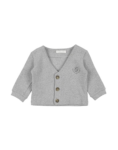 BARCELLINO® Cardigan Grey 70% Cotton, 19% Acrylic, 7% Synthetic fibers, 4% Elastane