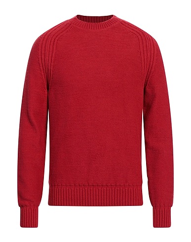 +39 MASQ Pullover Rosso 39% Poliammide, 31% Acrilico, 30% Lana