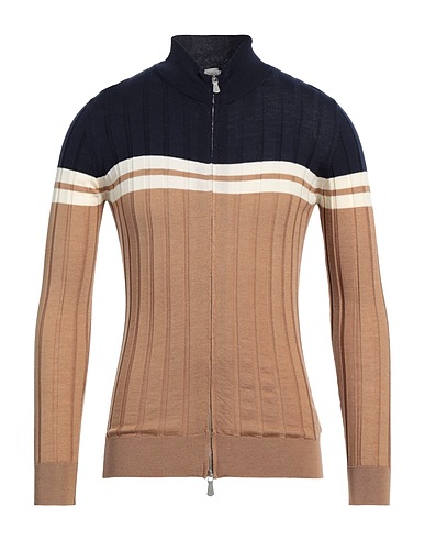 ELEVENTY Cardigan Camel 70% Wool, 30% Silk