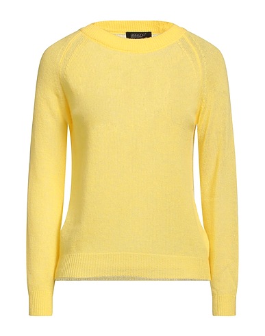 ARAGONA Maglia in Cachemire Giallo 94% Cachemire, 6% Poliammide