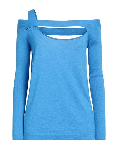 SNOBBY SHEEP Pullover Azzurro 55% Seta, 45% Cachemire