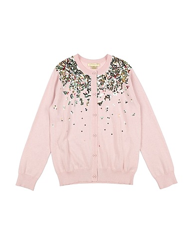 STELLA McCARTNEY KIDS Cardigan Blush 73% Cotton, 20% Viscose, 4% Wool, 3% Metallic fiber