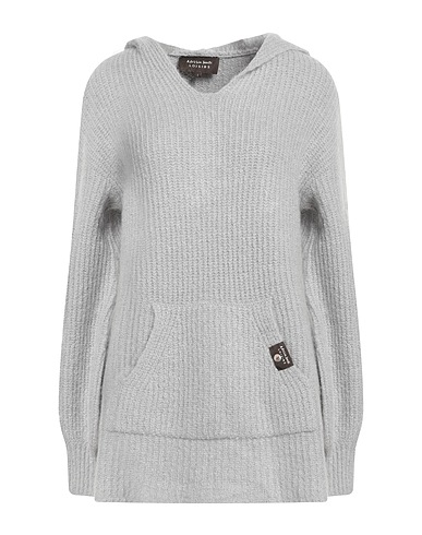 ALESSIA SANTI Jumper Light grey 40% Mohair wool, 31% Acrylic, 17% Polyamide, 10% Wool, 2% Elastane