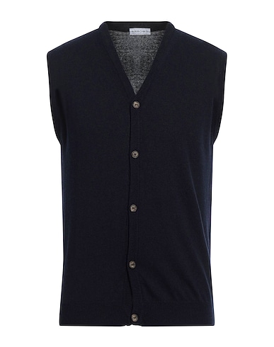 ARROWS Cardigan BLU NOTTE 90% Merino Wool, 10% Cashmere