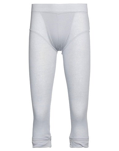RANDOM IDENTITIES Leggings Grigio chiaro 90% Cotone, 10% Cachemire