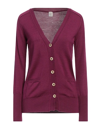 ELEVENTY Cardigan Plum 100% Wool