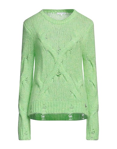 PATRIZIA PEPE Sweater Lime green 43% Viscose, 30% Polyamide, 20% Wool, 7% Mohair wool