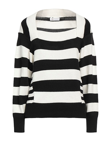 DIANA GALLESI Jumper Black 49% Polyamide, 46% Acrylic, 5% Wool