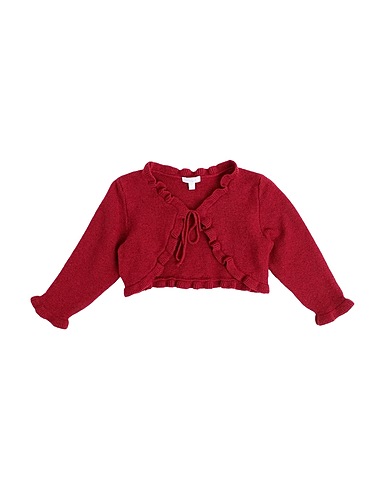 BABY A. Shrug Brick red 80% Wool, 20% Polyamide