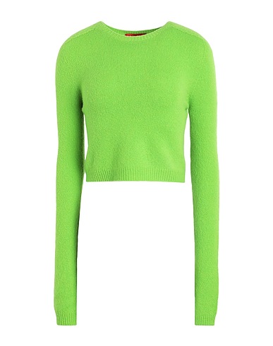 MAX&Co. Pullover ADR DE-COATED  Verde 50% Lana, 26% Acrilico, 23% Poliammide, 1% Elastan