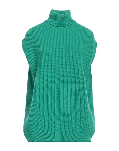 DEPARTMENT 5 Polo neck Green 90% Merino Wool, 10% Cashmere