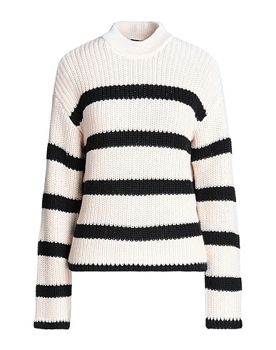 VERO MODA Pullover Beige 60% Recyceltes Polyester, 40% Baumwolle