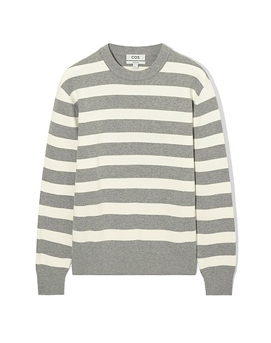 COS Jumper Light grey 100% Organic cotton