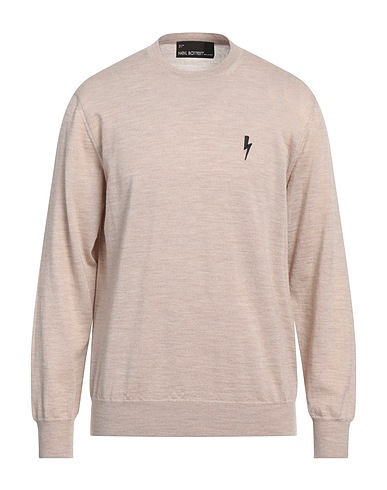 NEIL BARRETT Sweater Beige 100% Wool