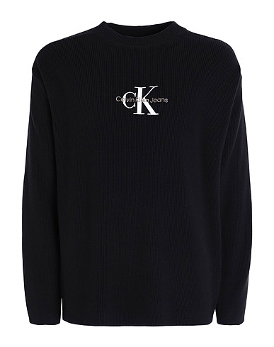 CALVIN KLEIN JEANS Jumper Black 100% Cotton
