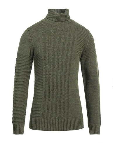 YOON Dolcevita Verde militare 50% Acrilico, 25% Lana Vergine, 15% Lana di alpaca, 10% Viscosa