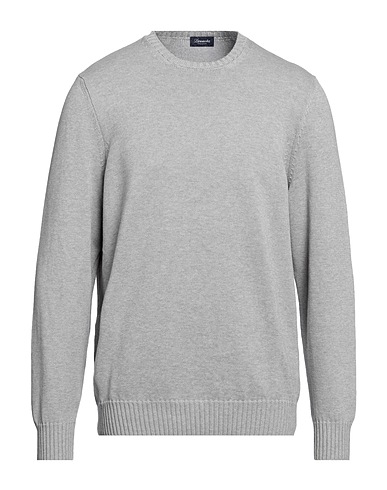 DRUMOHR Sweater Light grey 100% Cotton