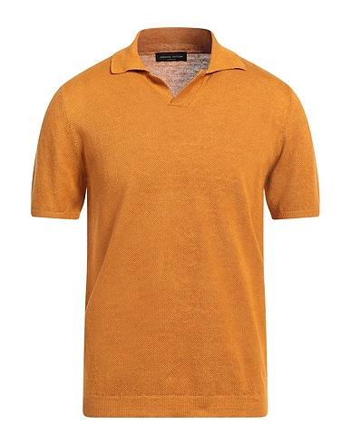 ROBERTO COLLINA Pullover Cammello 100% Lino