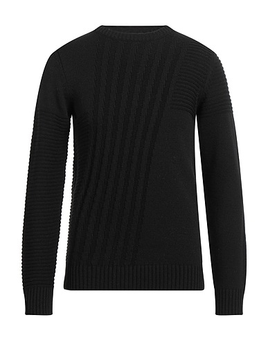 YOON Jumper Black 50% Acrylic, 25% Virgin Wool, 15% Alpaca wool, 10% Viscose