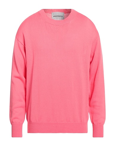 AMARANTO Pullover Fuchsia 100% Baumwolle