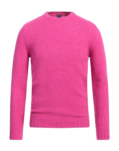 FEDELI Sweater Fuchsia 57% Virgin Wool, 28% Cashmere, 15% Polyamide