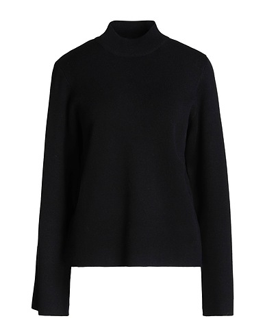 VERO MODA Turtleneck Black 50% EcoVero™ viscose, 28% Polyester, 22% Nylon