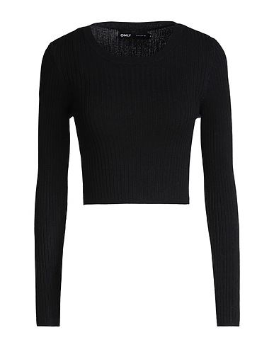 ONLY Jumper Black 80% Viscose, 20% Nylon