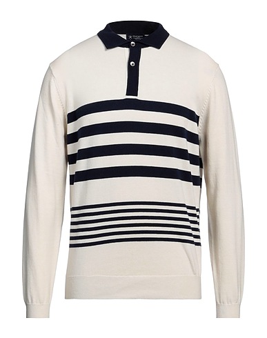 HACKETT Jumper Ivory 80% Cotton, 20% Silk