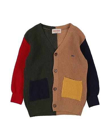 BOBO CHOSES Cardigan Cammello 80% Lana, 20% Poliammide riciclato