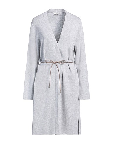 PESERICO Cardigan Grigio chiaro 100% Cotone