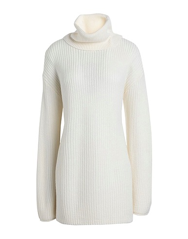 VERO MODA Rollkragenpullover Elfenbein 100% Acryl