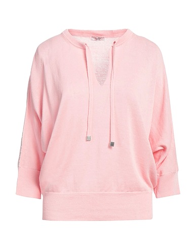 PESERICO Jumper Pink 60% Linen, 40% Cotton
