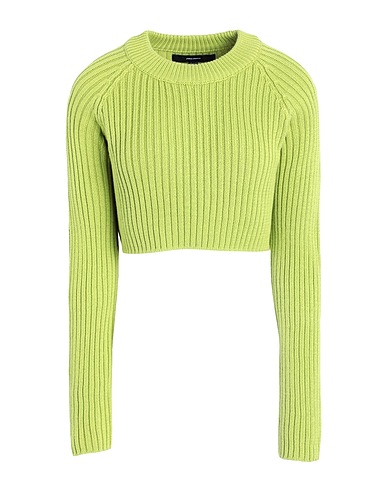 VERO MODA Pullover Limettengrün 60% Baumwolle, 40% Acryl