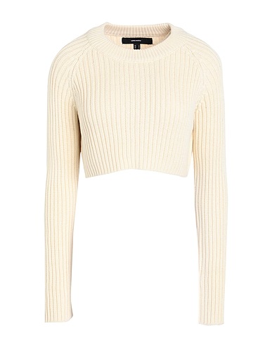 VERO MODA Pullover Elfenbein 60% Baumwolle, 40% Acryl