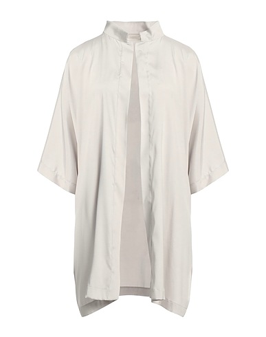 LE TRICOT PERUGIA Cardigan Light grey 93% Silk, 7% Elastane