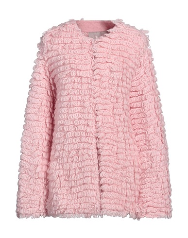 SA SU PHI Cardigan Pink 67% Mohair wool, 28% Nylon, 5% Virgin Wool